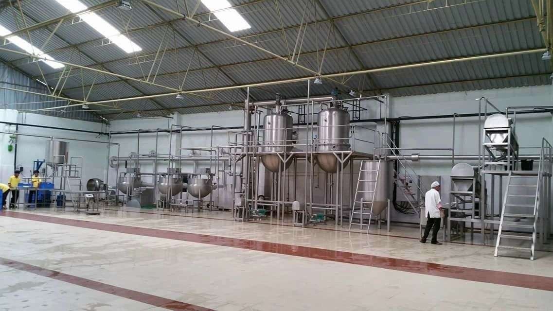 Vegetable processing plant