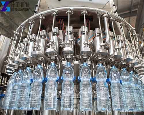 pet bottle filling machine